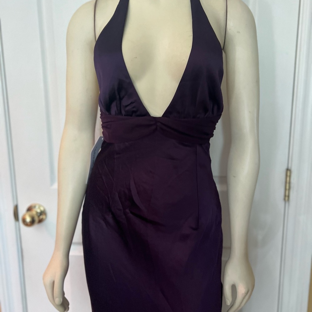 Odyssa Halter Maxi Dress Purple - Picture 8 of 12